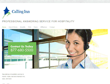 Tablet Screenshot of callinginn.com